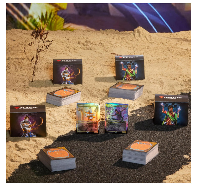 MTG Aetherdrift Commander Deck Bundle(2 Living Energy + 2 Eternal Might)