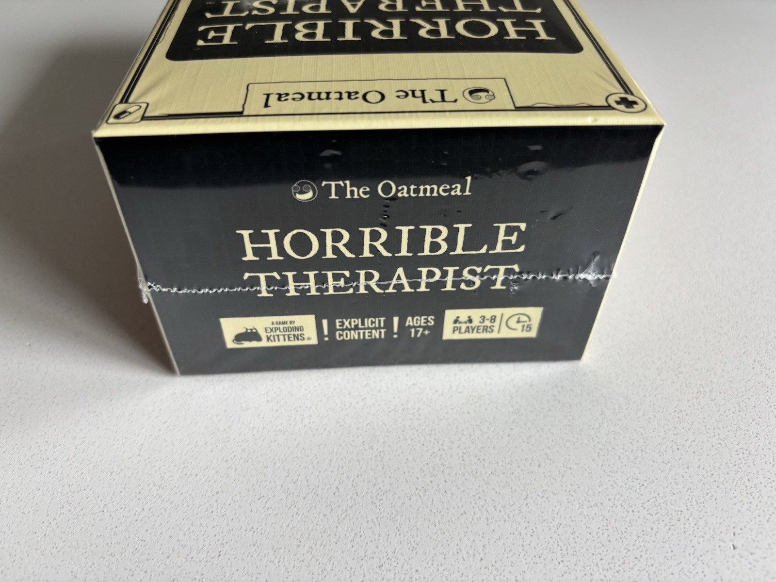 Horrible Therapist Adult Party Game Ages 17+ Mature Humor Card Game – Brand New