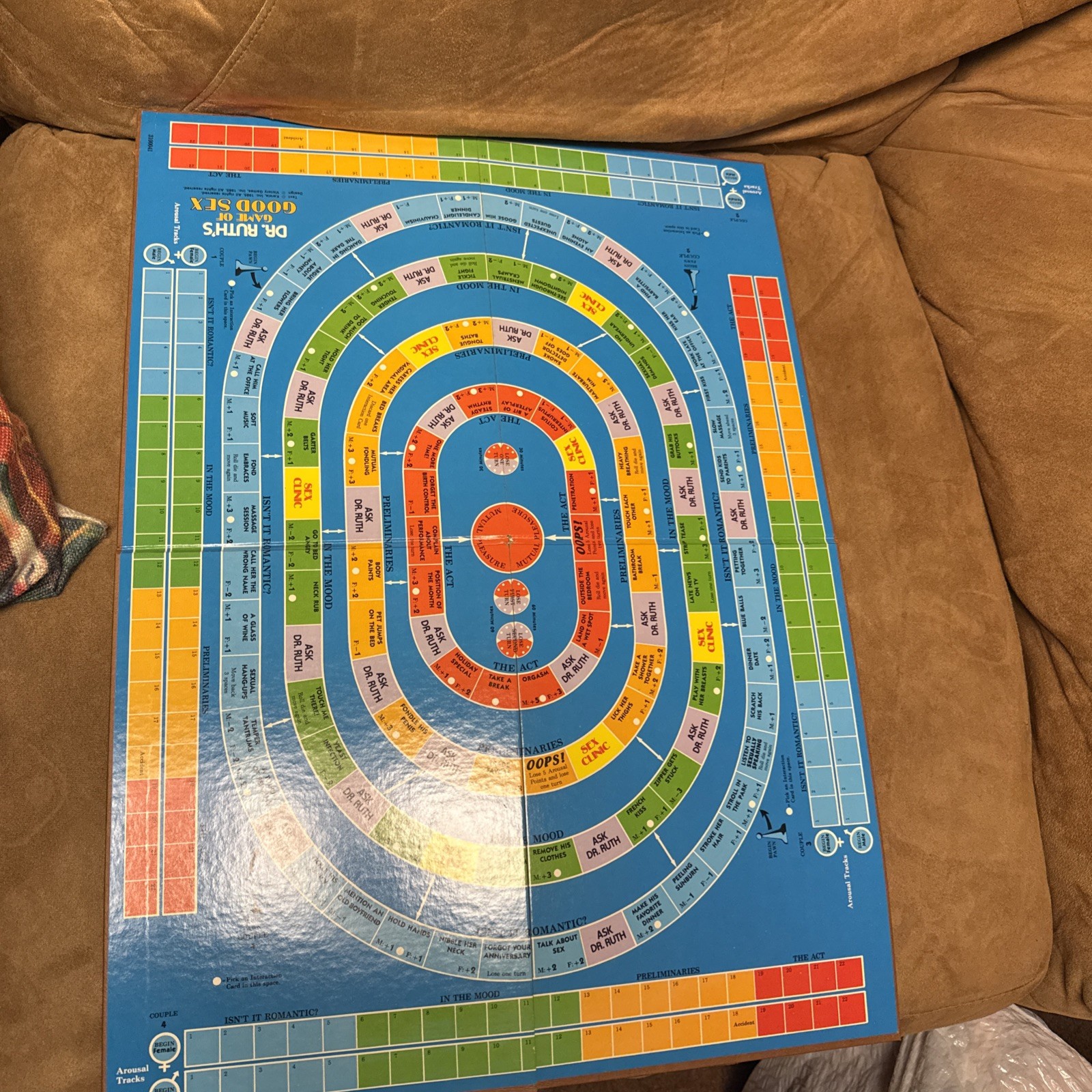 1985 Vintage, Dr Ruth’s Game of Good Sex, Complete By Victory Games Inc. !