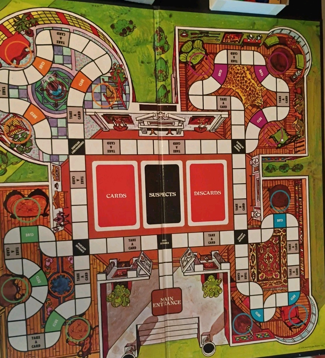 Whodunit Mystery Detective Board Game By Selchow & Righter Vintage 1972 Complete