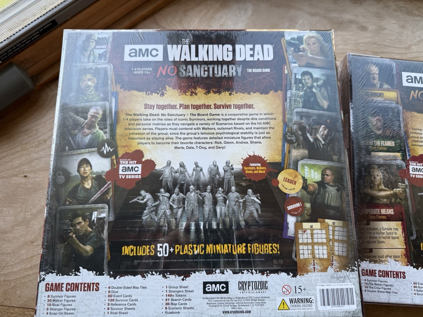 The Walking Dead No Sanctuary with Expansions and Extras