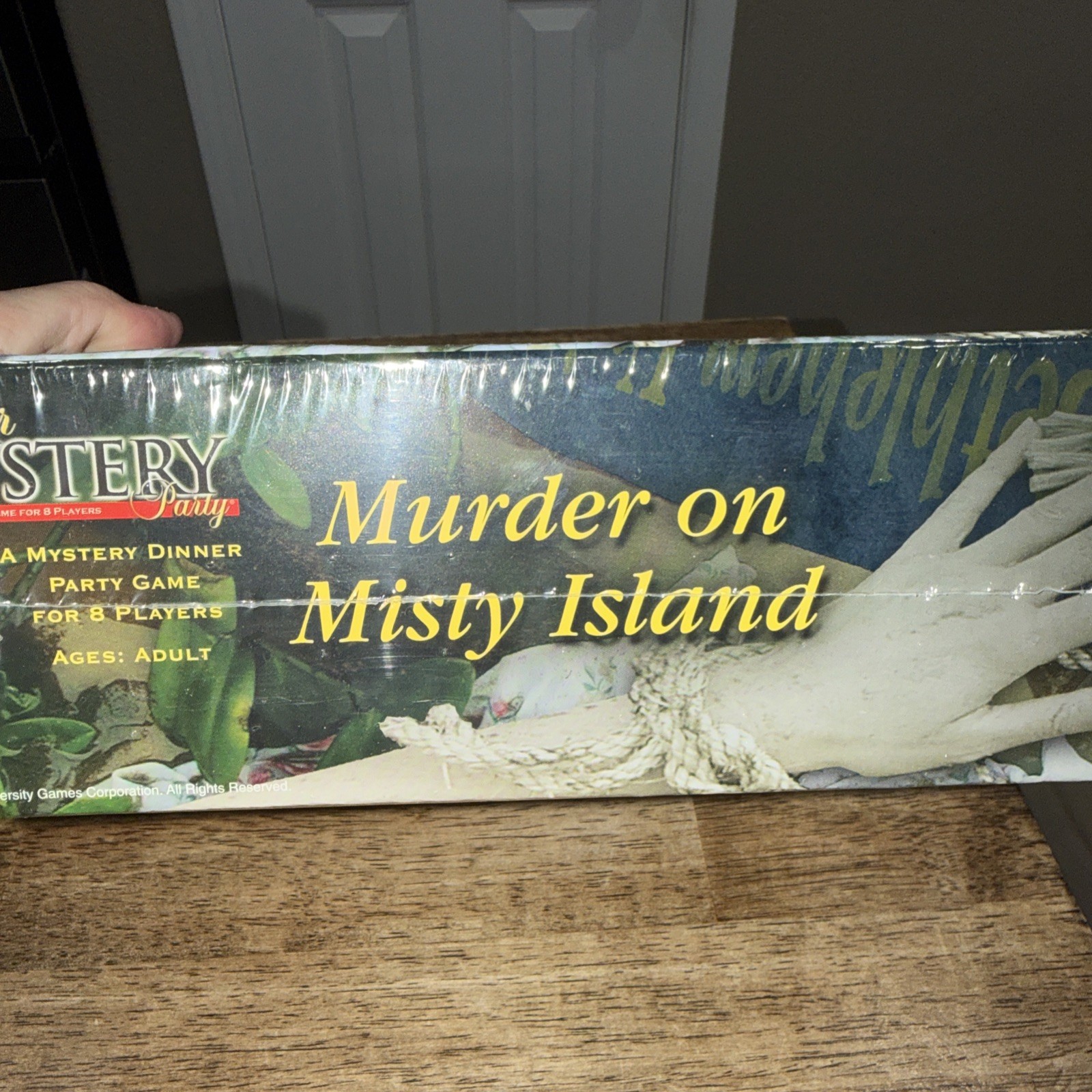 Murder Mystery Murder On Misty Island Dinner Party Game Sealed NEW