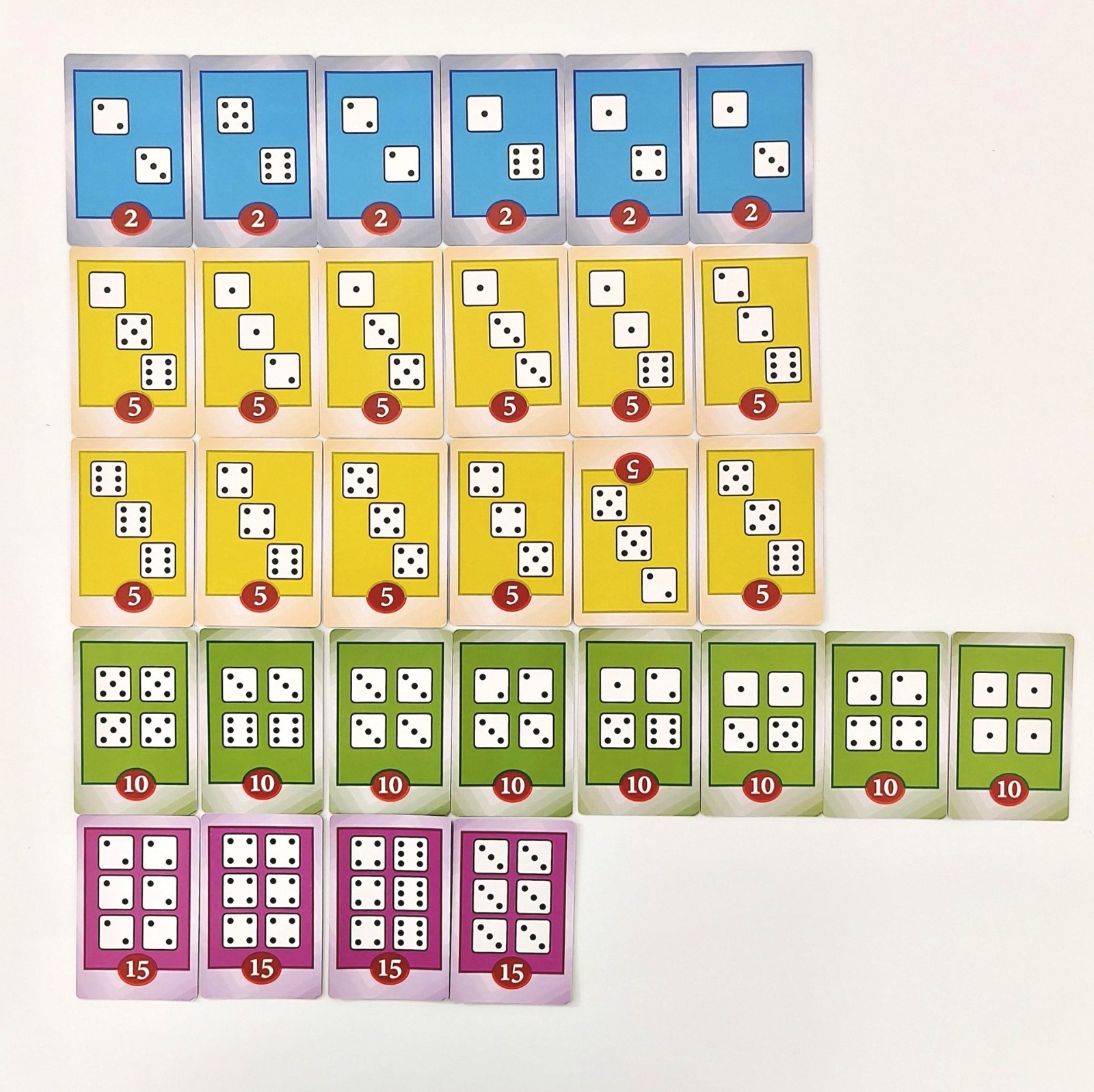 Roll For It ！Family Dice Card Game Fun Interactive Party Game For Kid And Adults