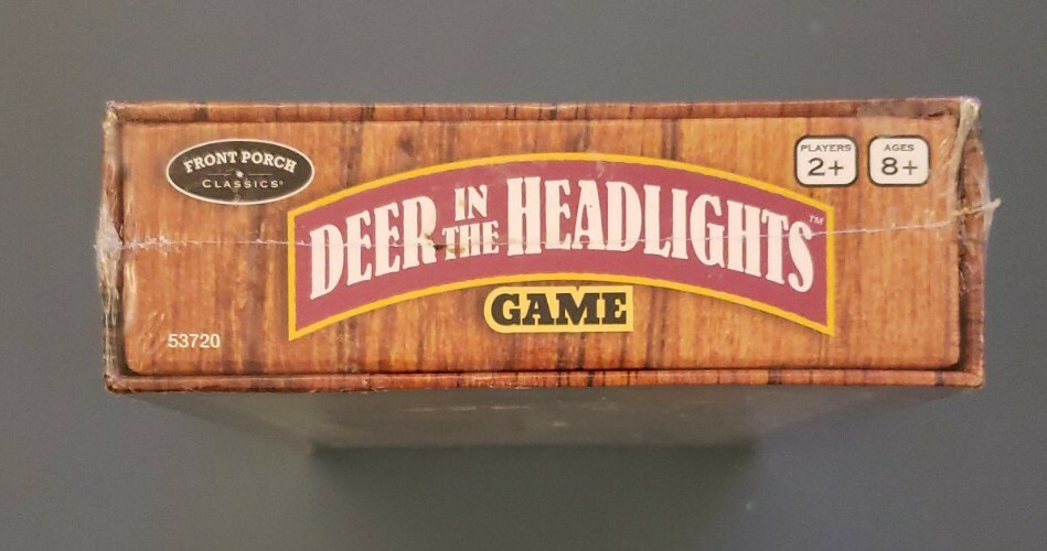 Deer in the Headlights Game FRONT PORCH CLASSICS, 2015 BRAND NEW Fast Paced Fun