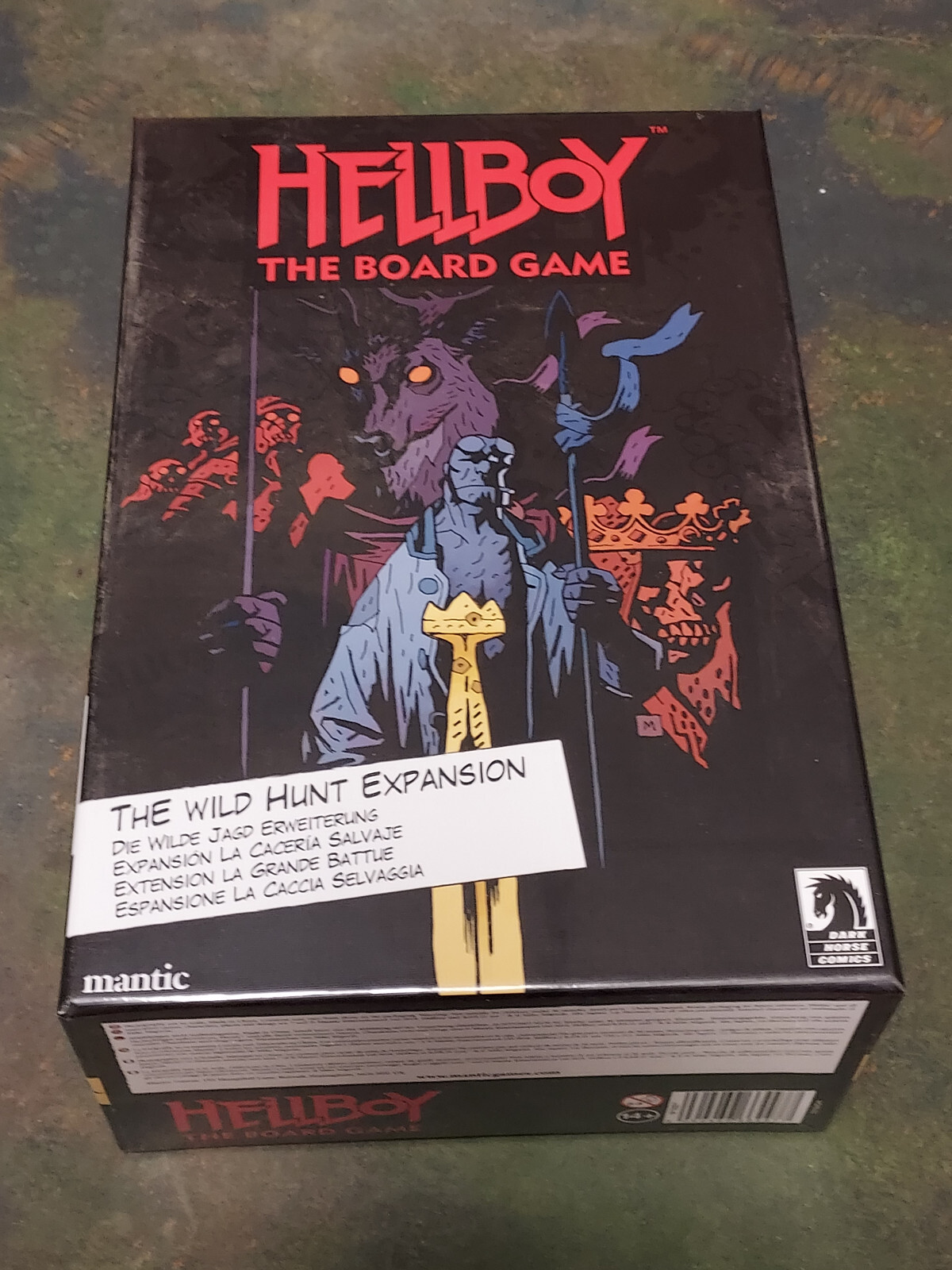 Hellboy: The Wild Hunt Expansion – Mantic Games Board Game New!