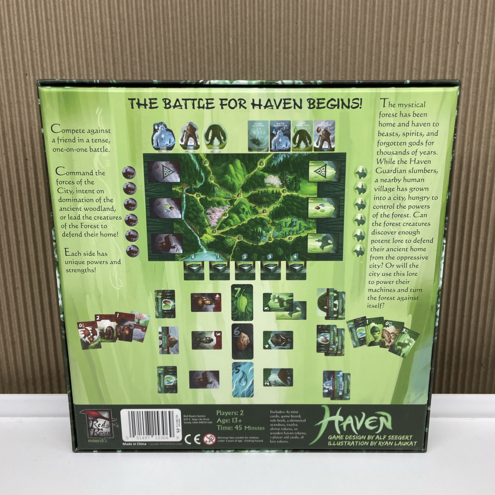 Haven Board Game Red Raven Games Ryan Laukat Cozy Fantasy Strategy Unplayed