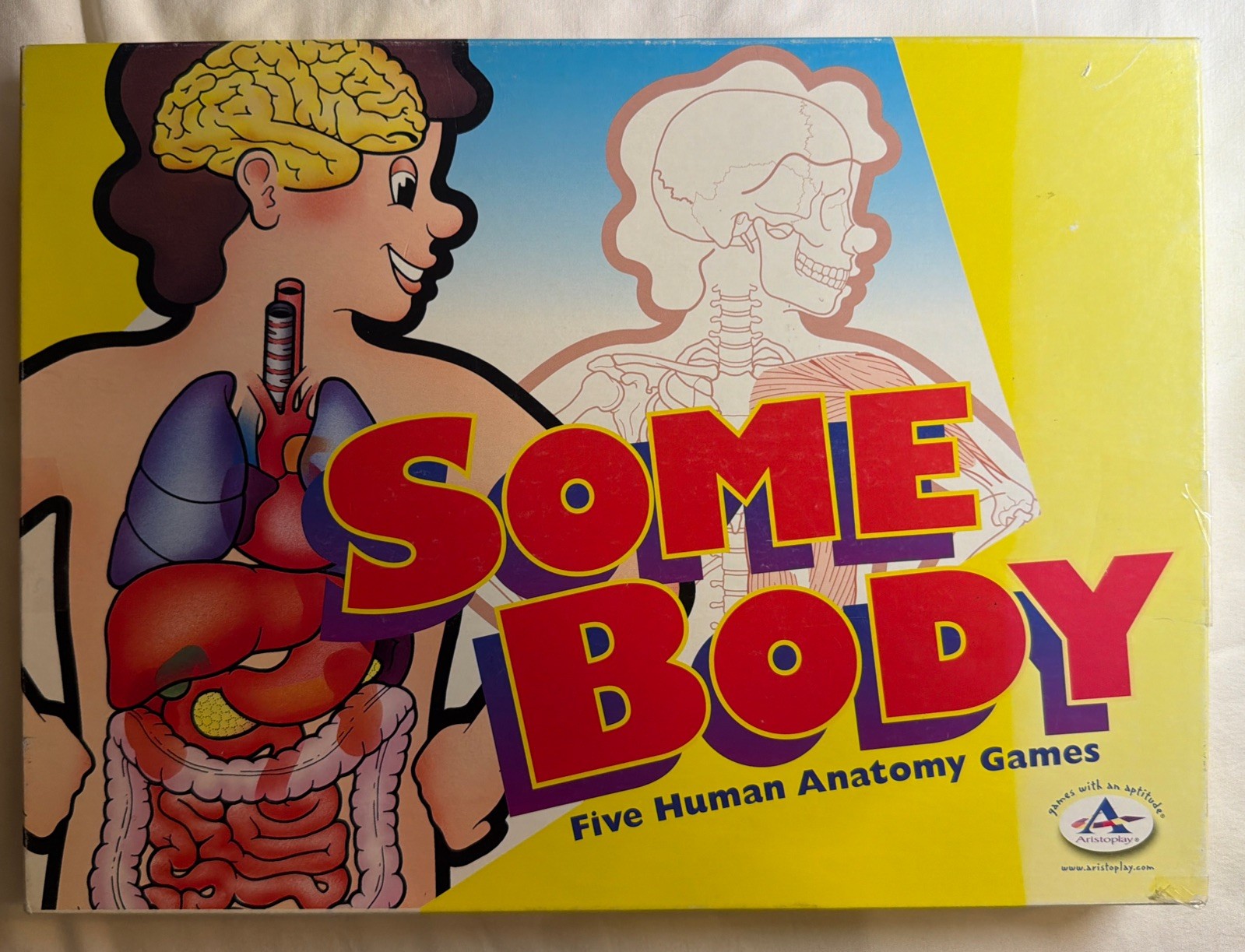 Some Body Five Human Anatomy Games Near COMPLETE NO INSTRUCTIONS Aristoplay 1999