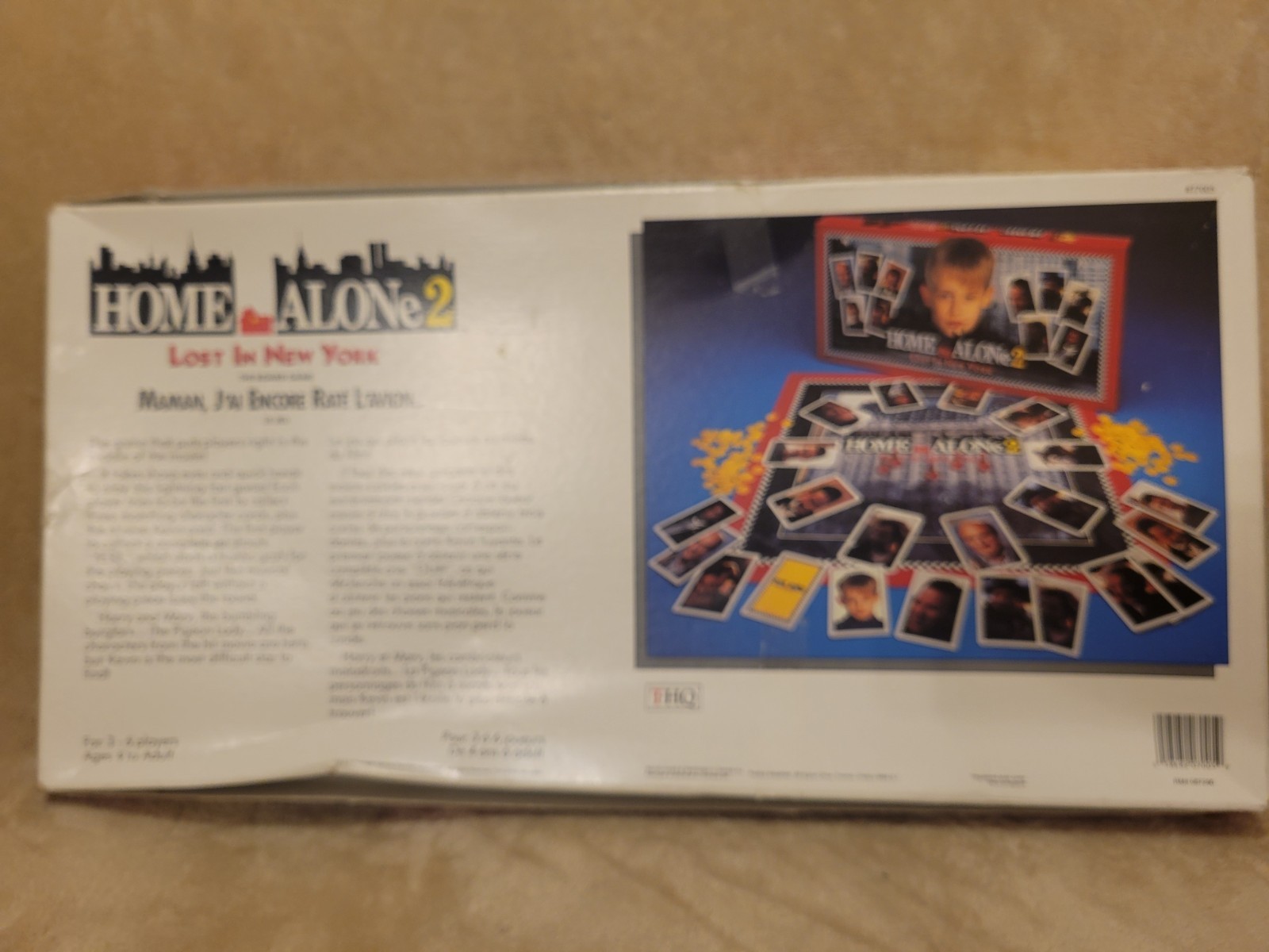 Home Alone 2: Lost in New York Board Game 1992 Almost Complete