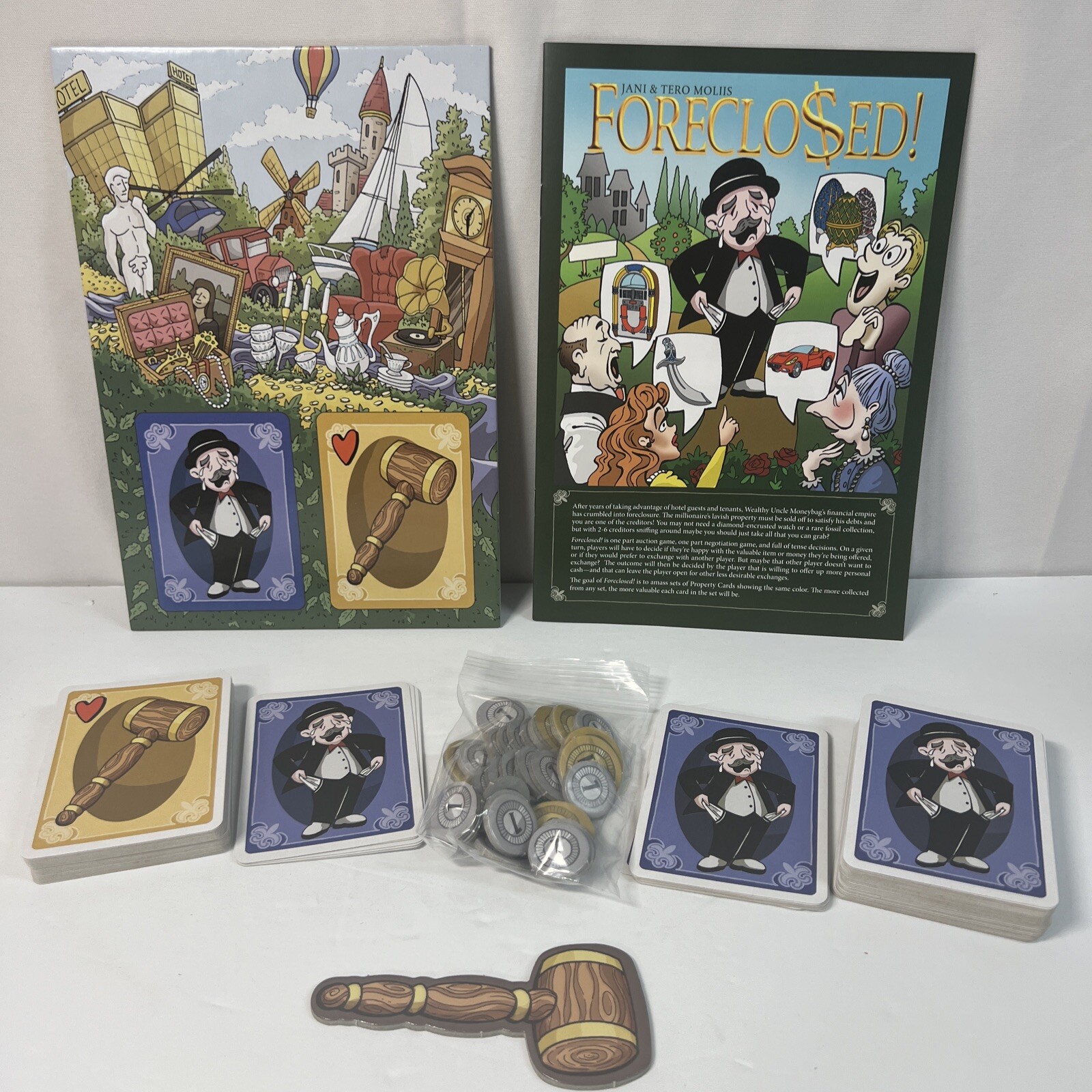 Mercury Games: Foreclosed! Board Game Mercury Games 13+ 2-6 Players 30 Minutes
