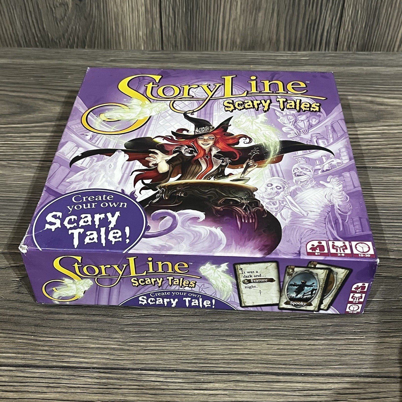 StoryLine: Scary Tales (Complete in Box, 2016, Designer Gabriele Mari) Spooky