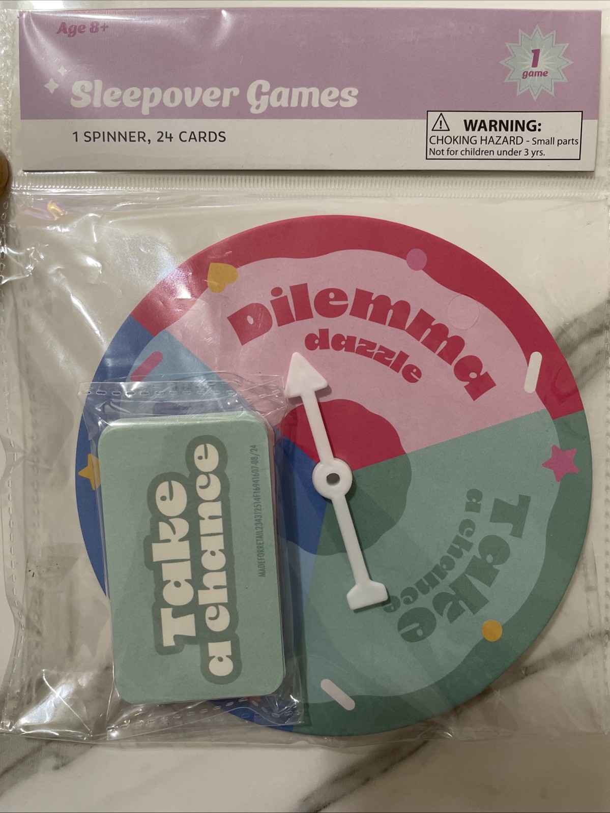 Target Bullseye Playground Sleepover Games Set Of 2, Would You Rather, Chance
