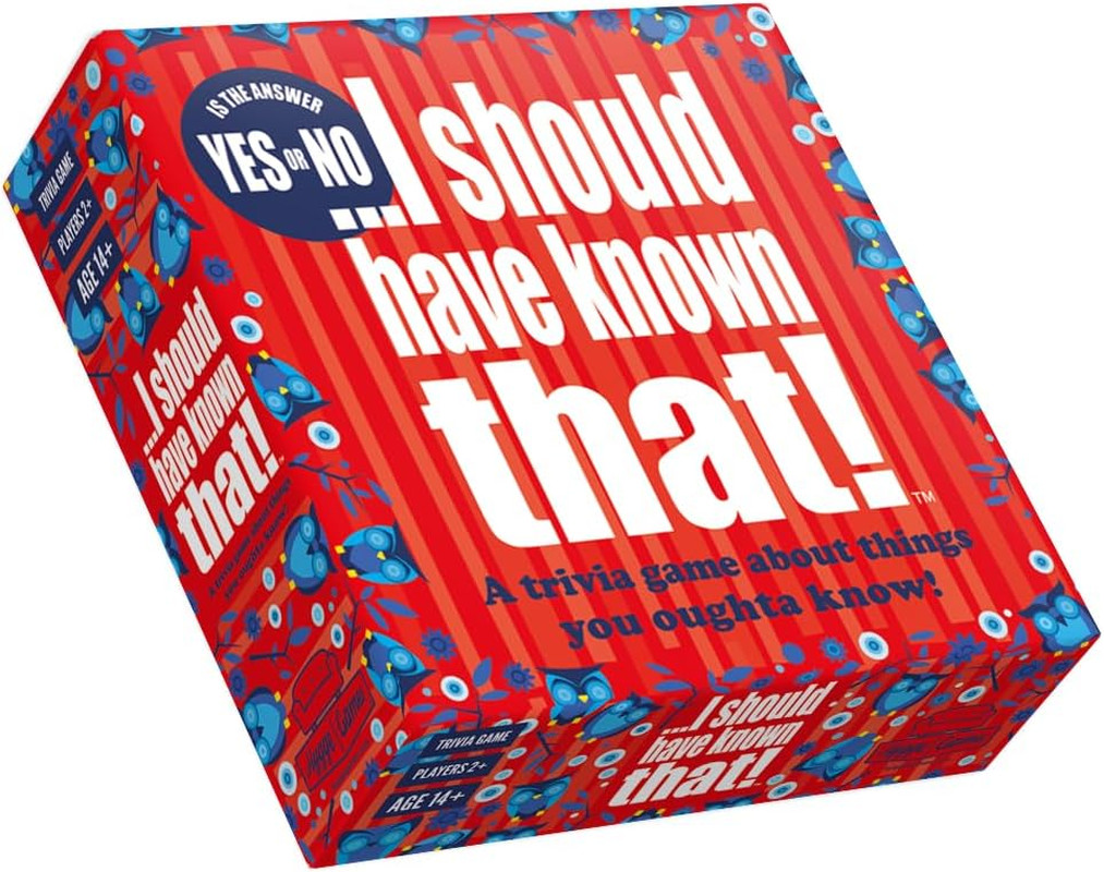 I Should Have Known That Trivia Game Yes or No Edition – a Trivia Game about Thi