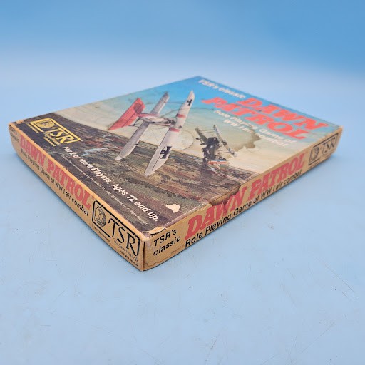 TSR Dawn Patrol Role Playing Game WW1 Air Combat Board Game Vintage- COMPLETE