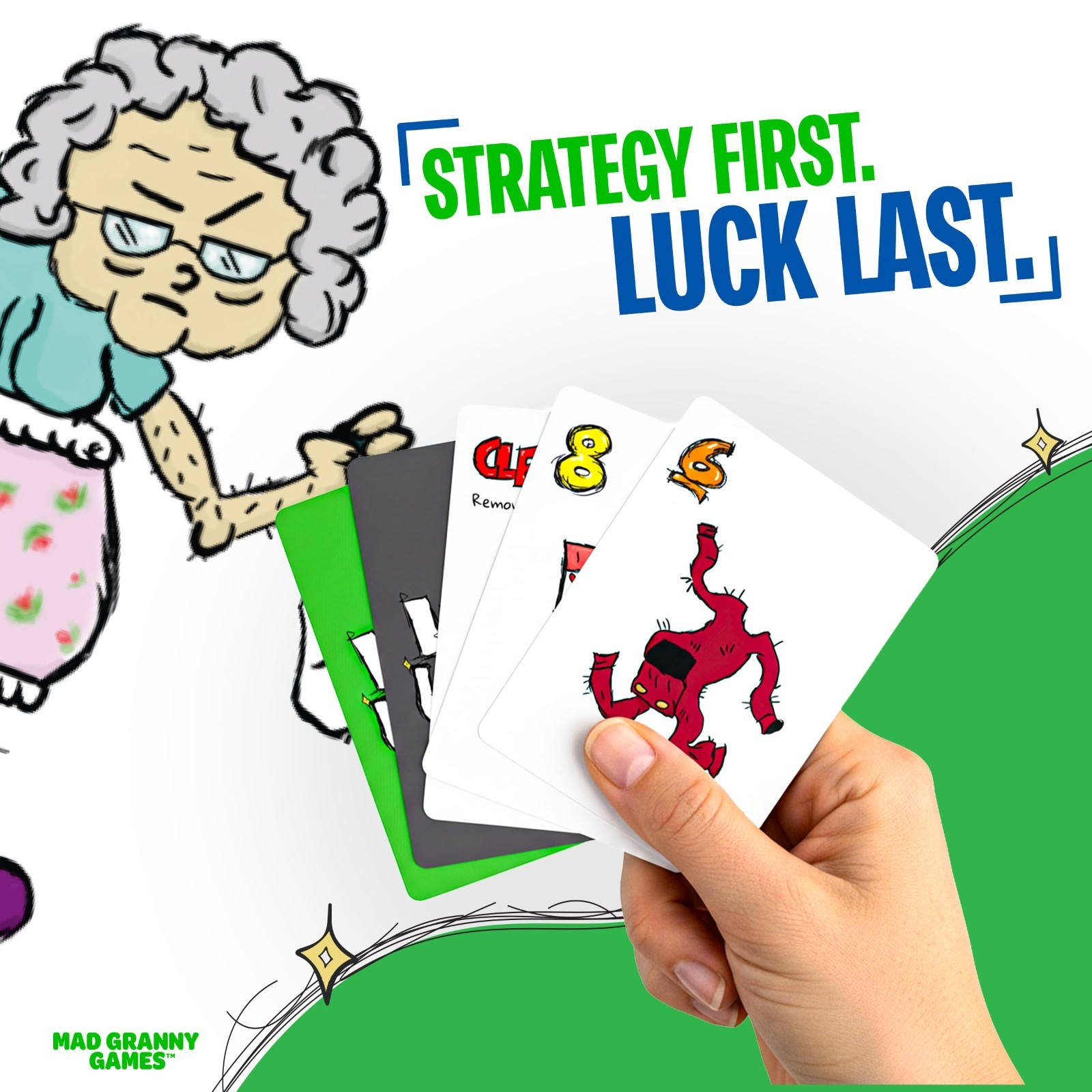 Fun Family Card Game for Kids, Teens & Adults | Fast-Paced 2-5 Players | Ages 8+