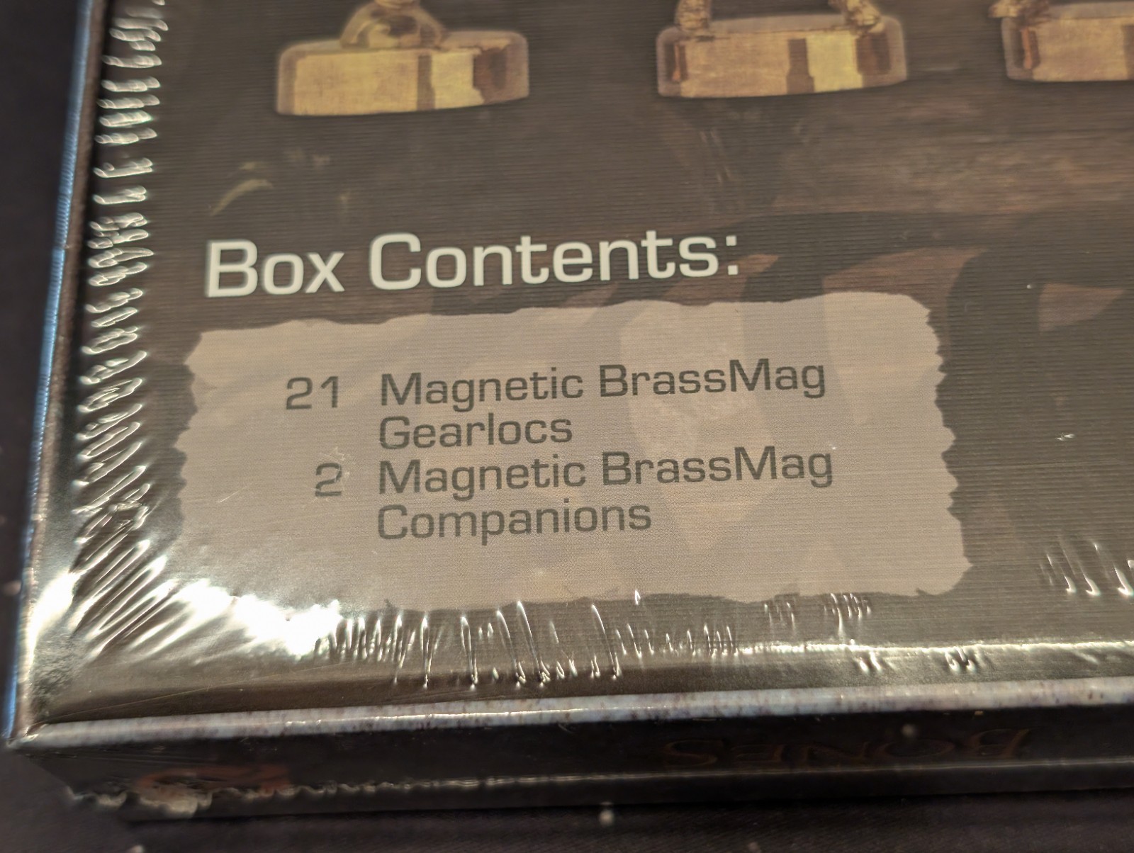 Chip Theory Games Too Many Bones Gearloc BrassMag Miniatures Magnetic New!