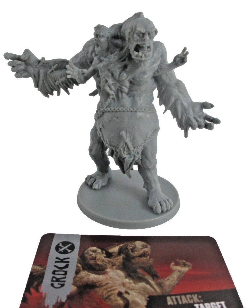HATE: The Board Game GROCK Mercenary Mini & Card NEW!!