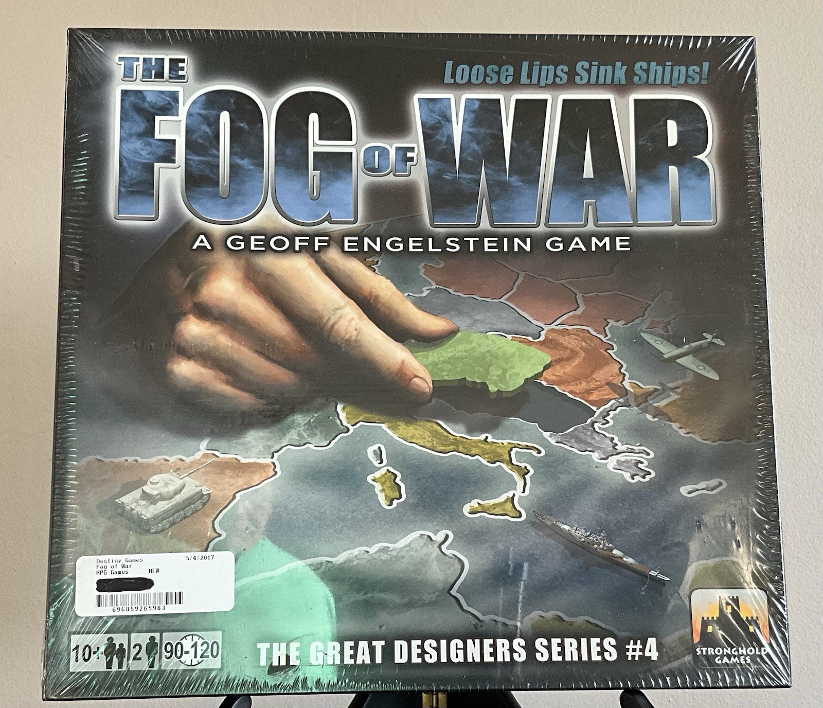 The Fog of War NEW Sealed Board Game Stronghold Games WWII Strategy Engelstein