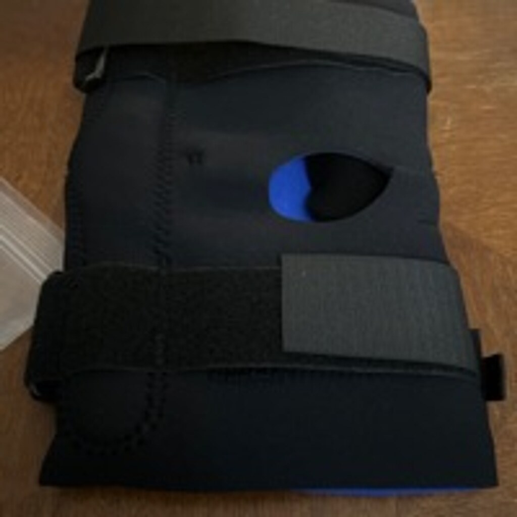 Unisex ProCare Knee Brace One Size Black Blue