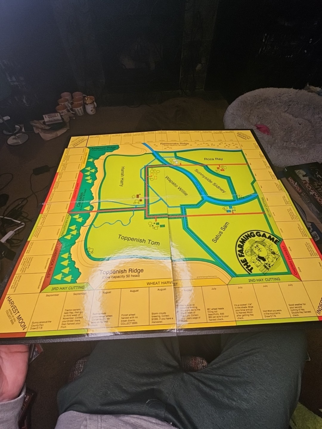 The Farming Game Family Fun Board Game the Weekend Farmer Harvest