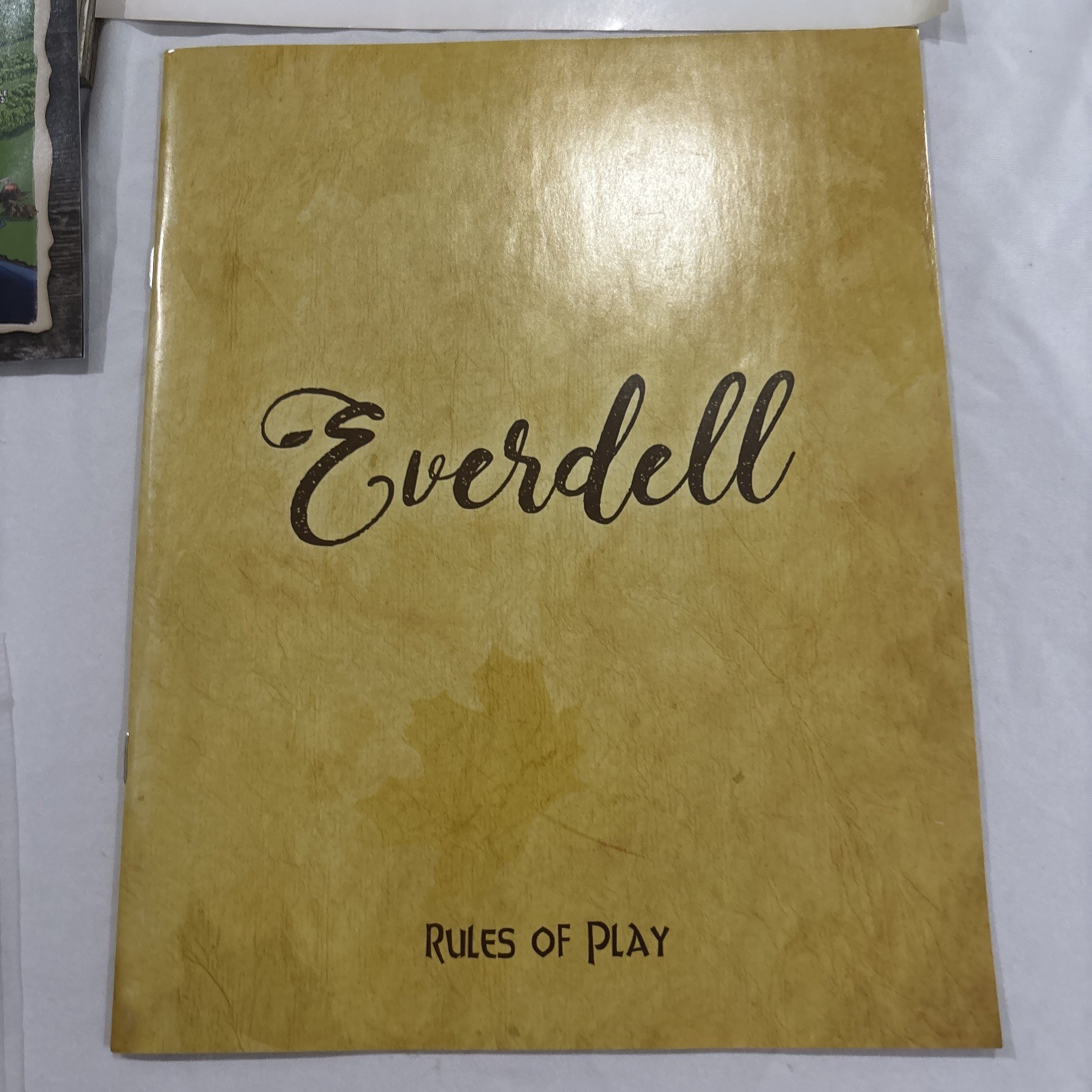 Everdell 3rd Ed., Board Game Starling Games, 2022 (Played 1x) All PCs Counted