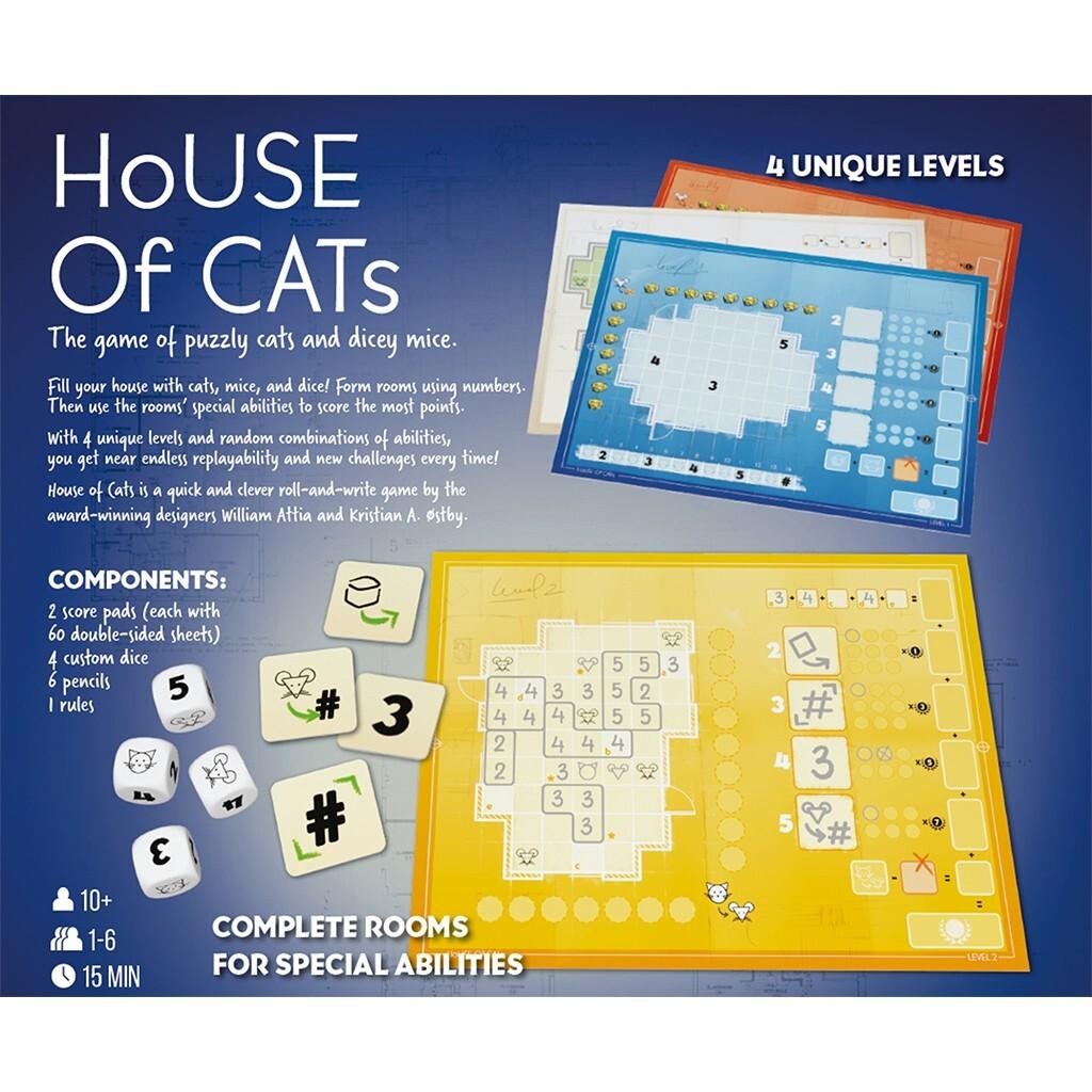 House of Cats Board Game – NEW FACTORY SEALED