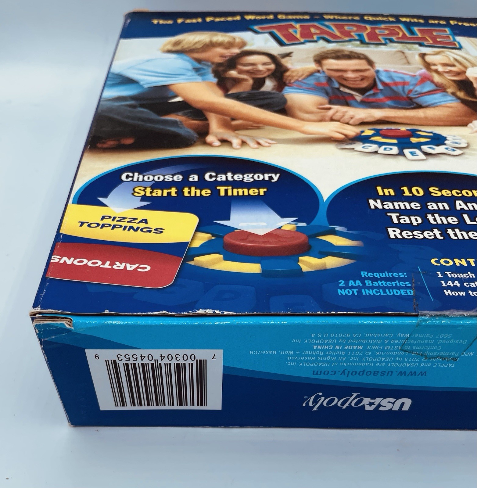 Tapple Board Game Fast Word Fun For Everyone USAopoly Family Fun New Game Night