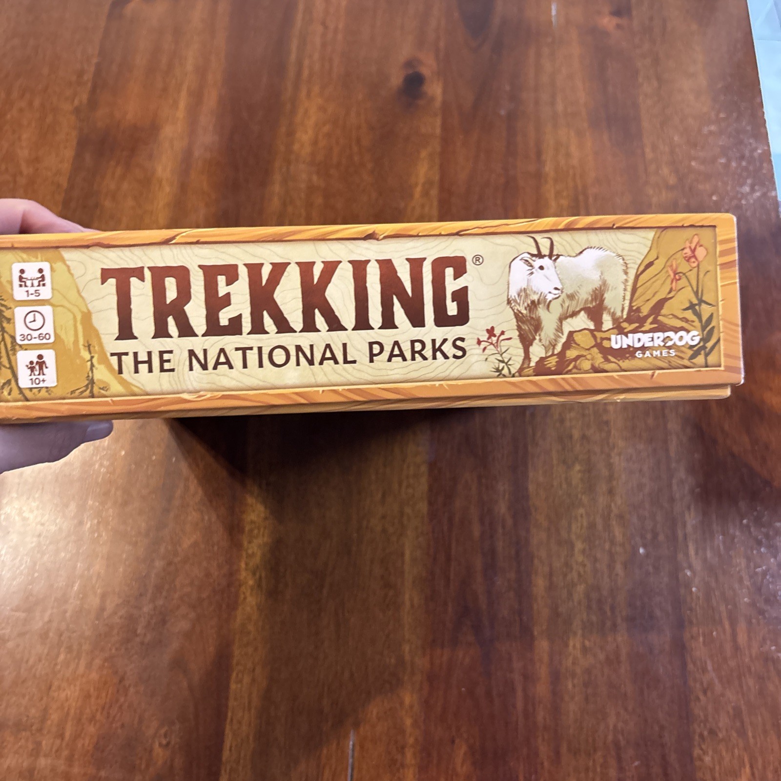 Trekking the National Parks Board Game 3rd Edition Underdog Games Complete