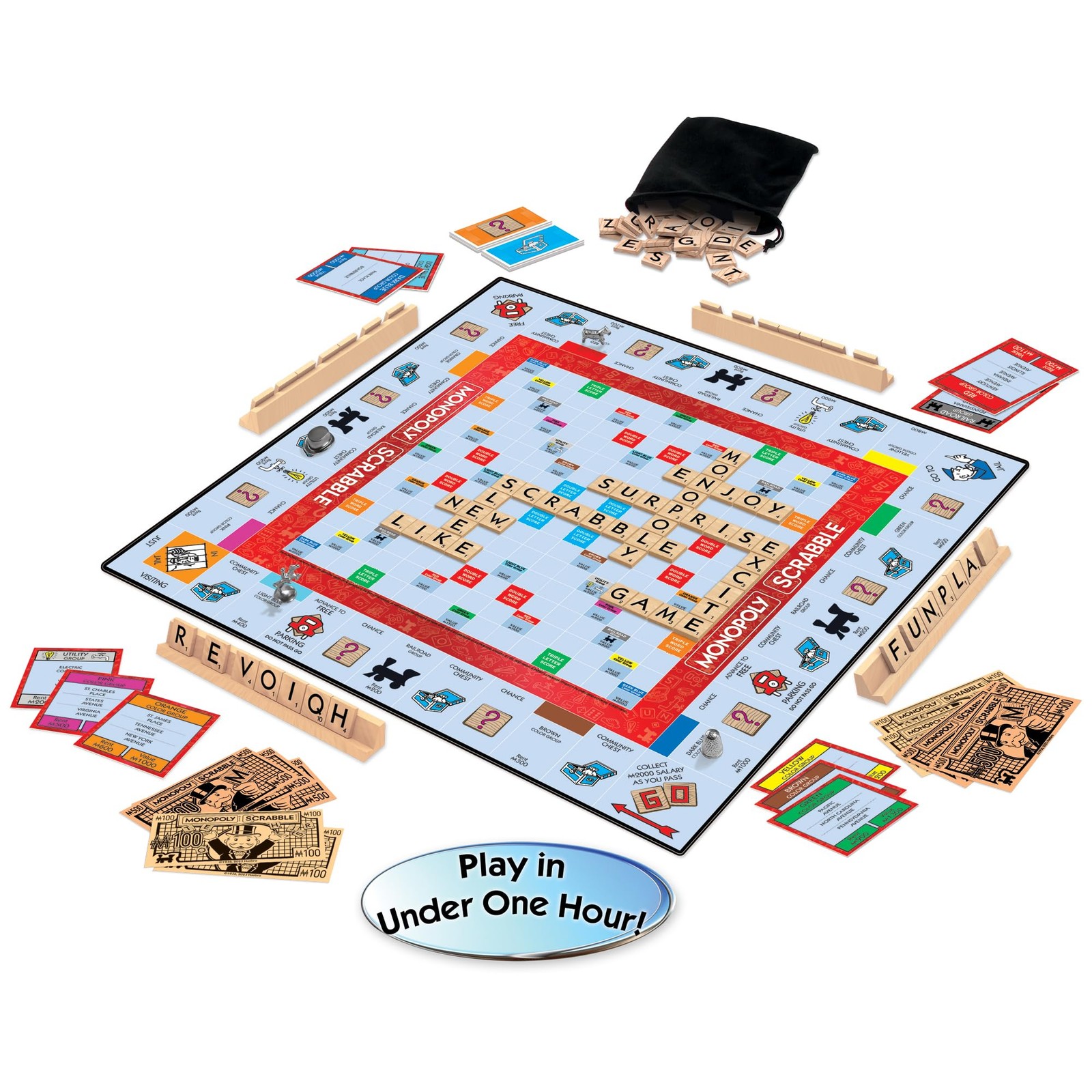 Monopoly Scrabble Game Play In Under One Hour Score Your Scrabble Word – Move
