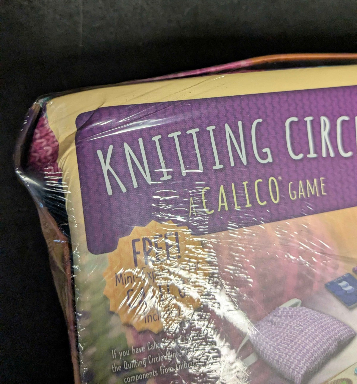 Knitting Circle – Calico Follow Up Board Game by Flatout Games (Damaged)