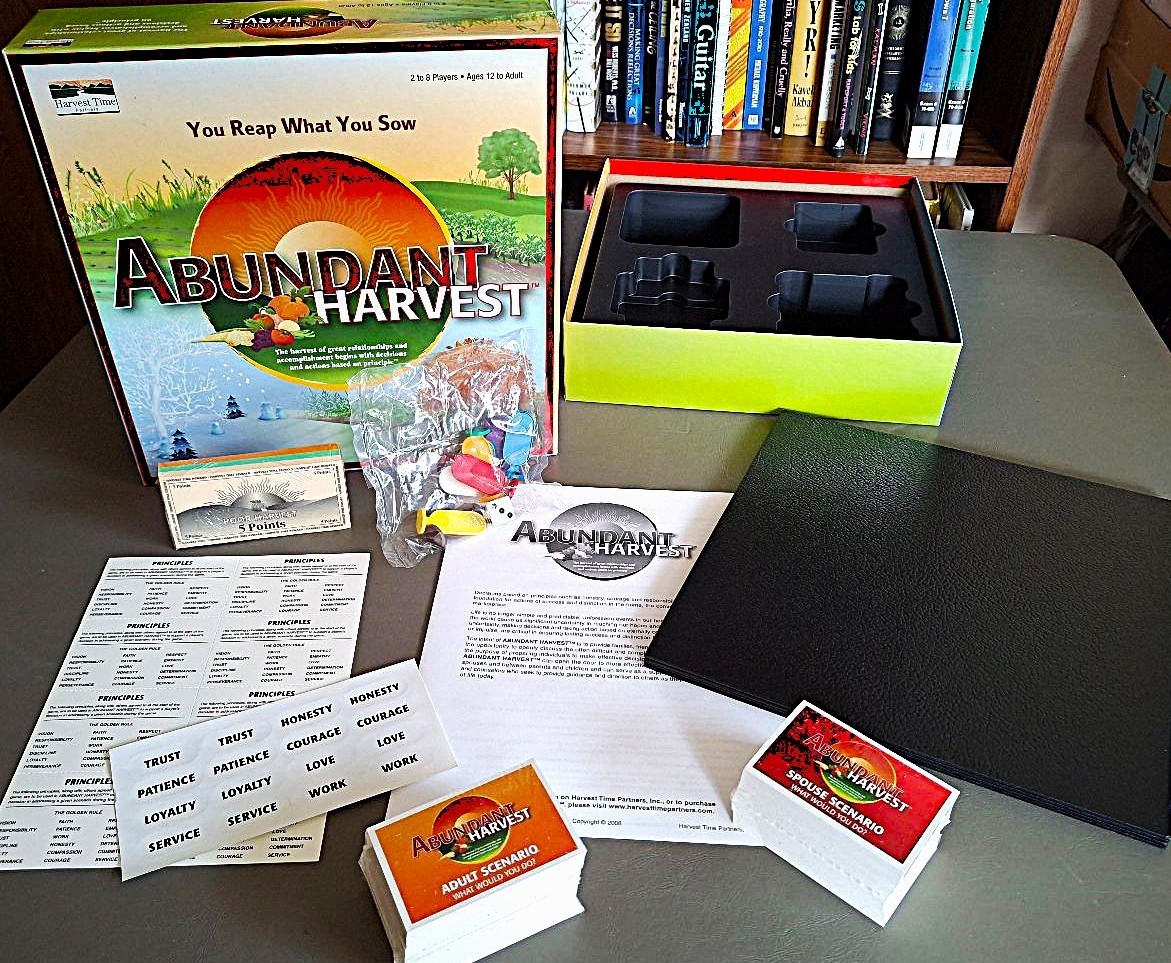 ABUNDANT HARVEST BOARD GAME, All parts brand new, factory-sealed FREE SHIPPING!