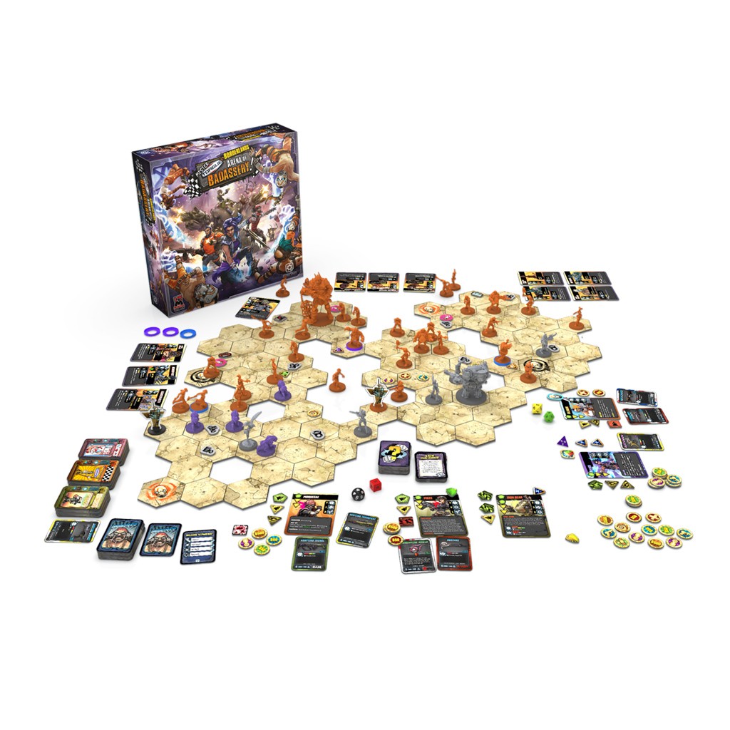 Monster Fight Club: Borderlands Mister Torgue’s Arena of Badassery Board Game
