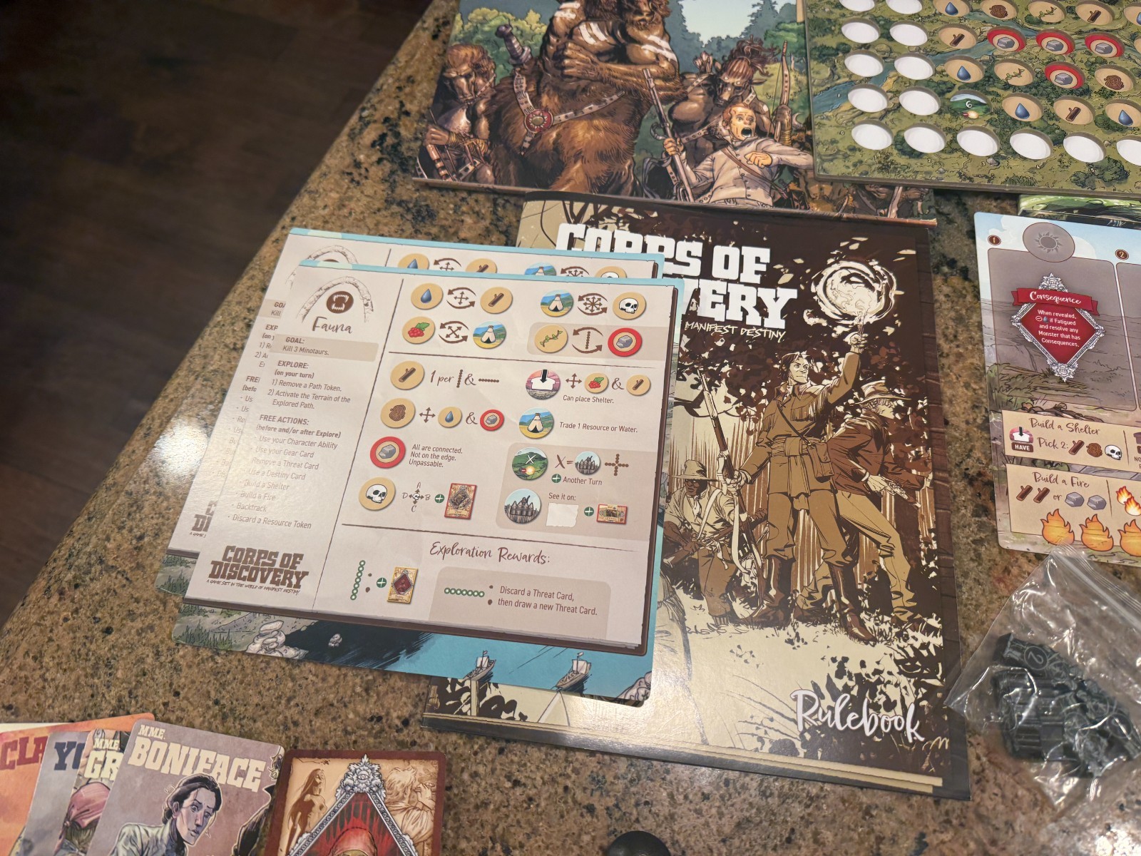 Corps Of Discovery Board Game Off The Page Games