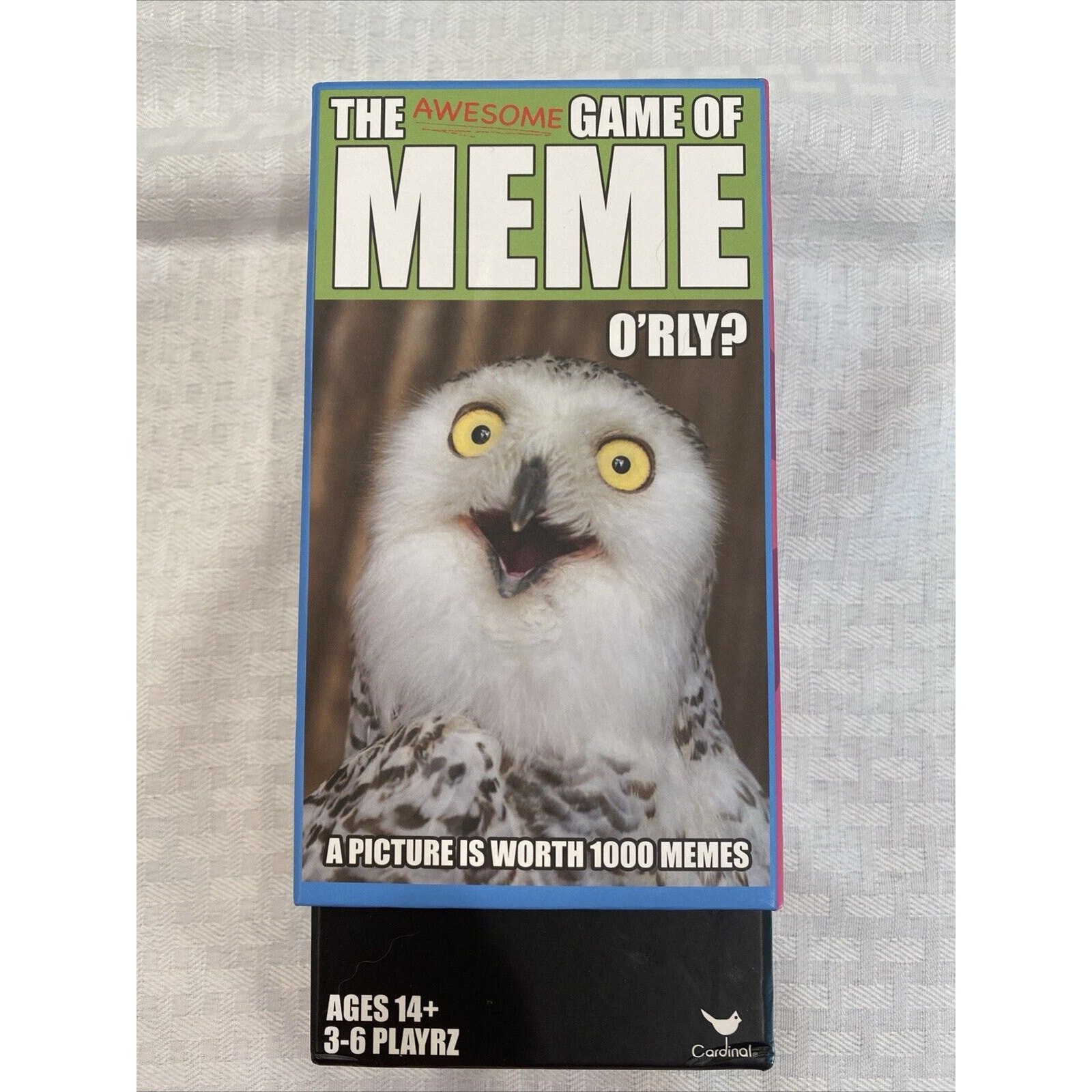 The Awesome Game of Meme Cards Game Box Ages 14+ 3-6 Players Fast Shipping Game