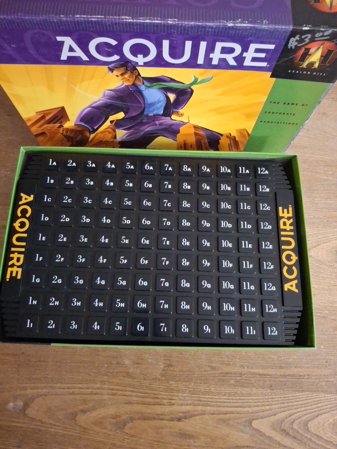 ACQUIRE Board Game Of Corporate Acquisitions – 100% Complete – 1999 Avalon Hill
