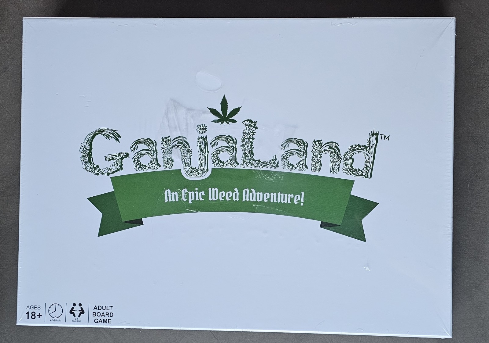 GanjaLand an Epic Weed Adventure Board Game – Brand NEW Factory SEALED