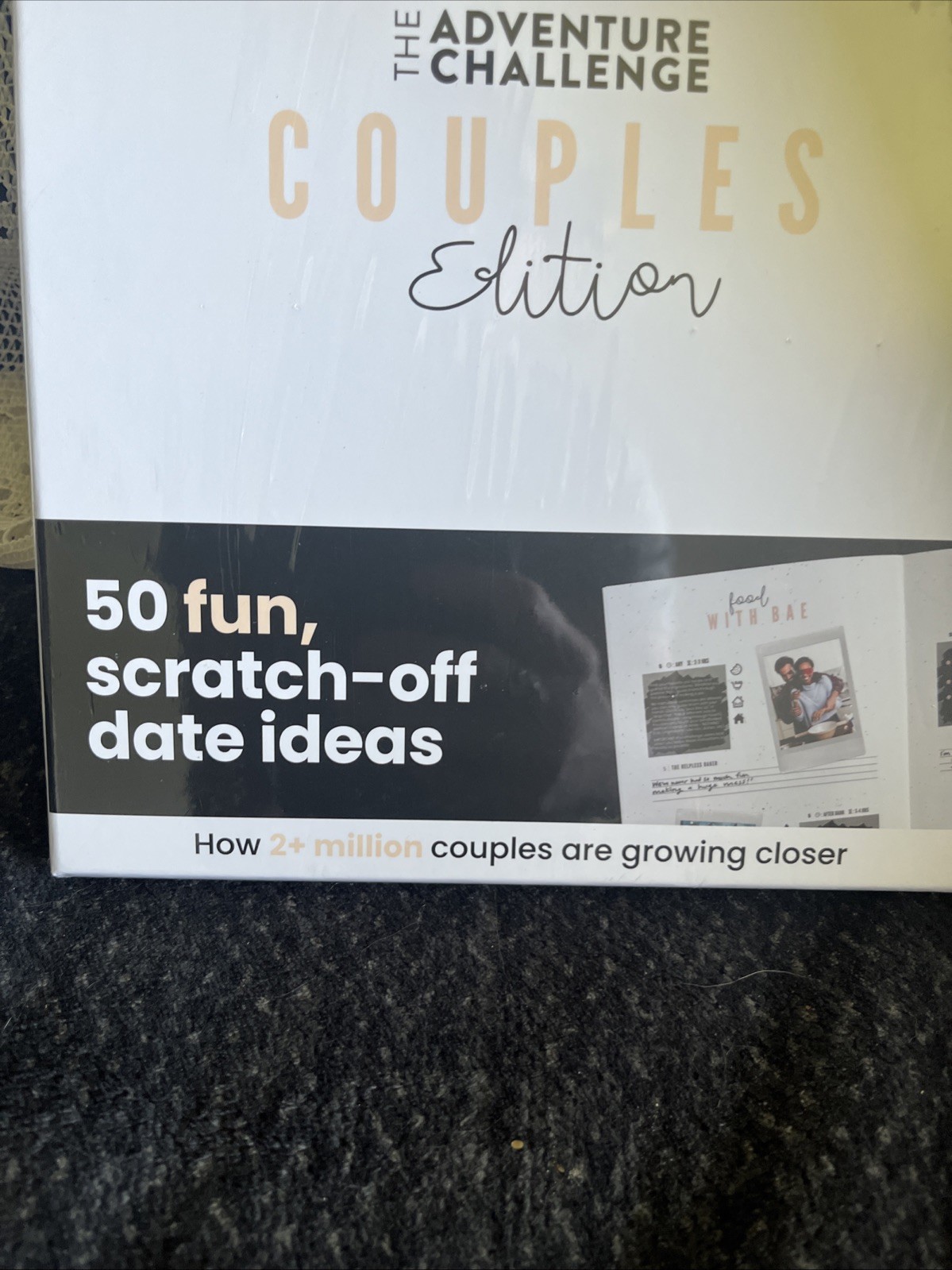 The Adventure Challenge Couples Edition Hardcover Book