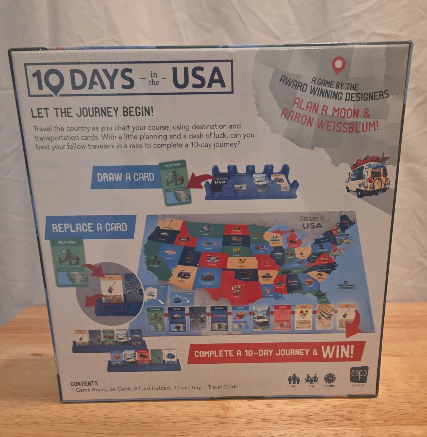 10 Days in the USA – Board Game New