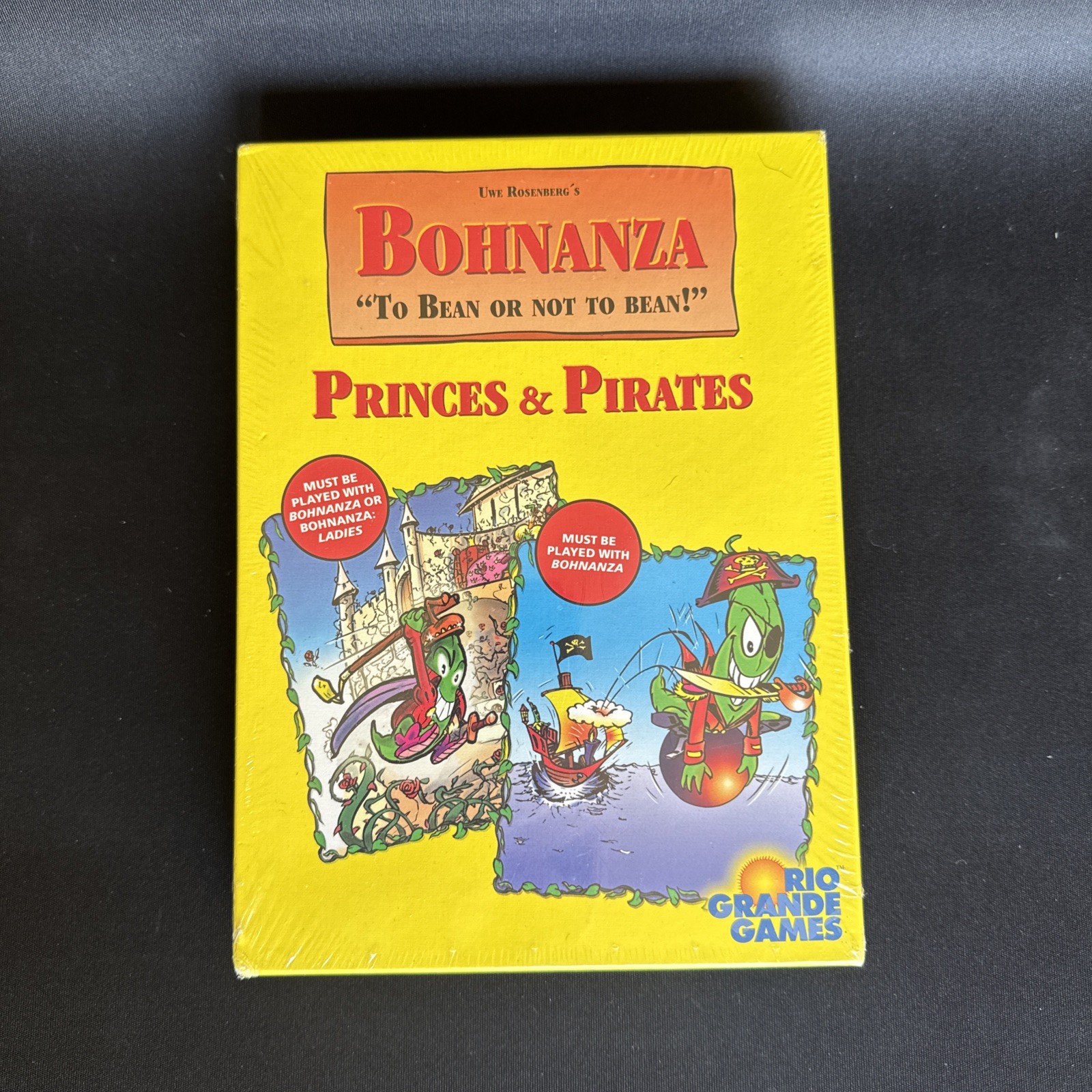 NEW / SEALED Princes & Pirates Bohnanza Expansions Rio Grande Games 2014 NIB