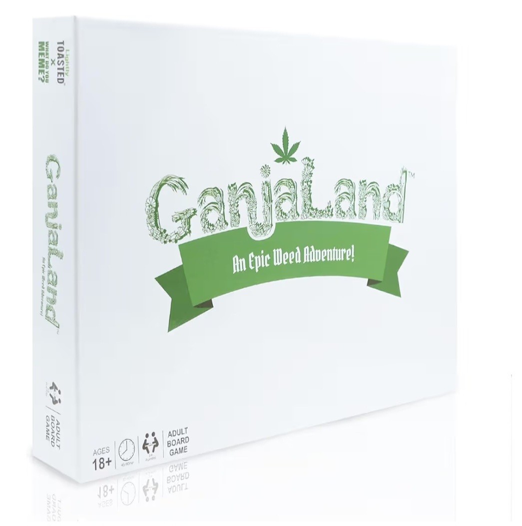 GanjaLand an Epic Weed Adventure Board Game – Brand NEW Factory SEALED