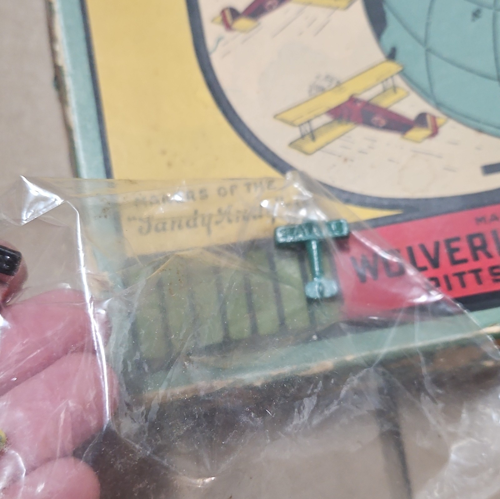 Wolverine Junior Round The World Fliers Aeroplane Race Aviation Toy