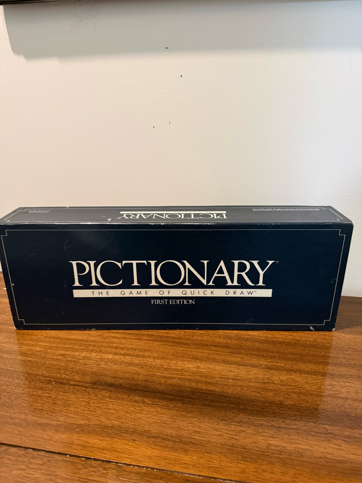 Pictionary 1985 First Edition Board Game Original Box Classic Drawing Game