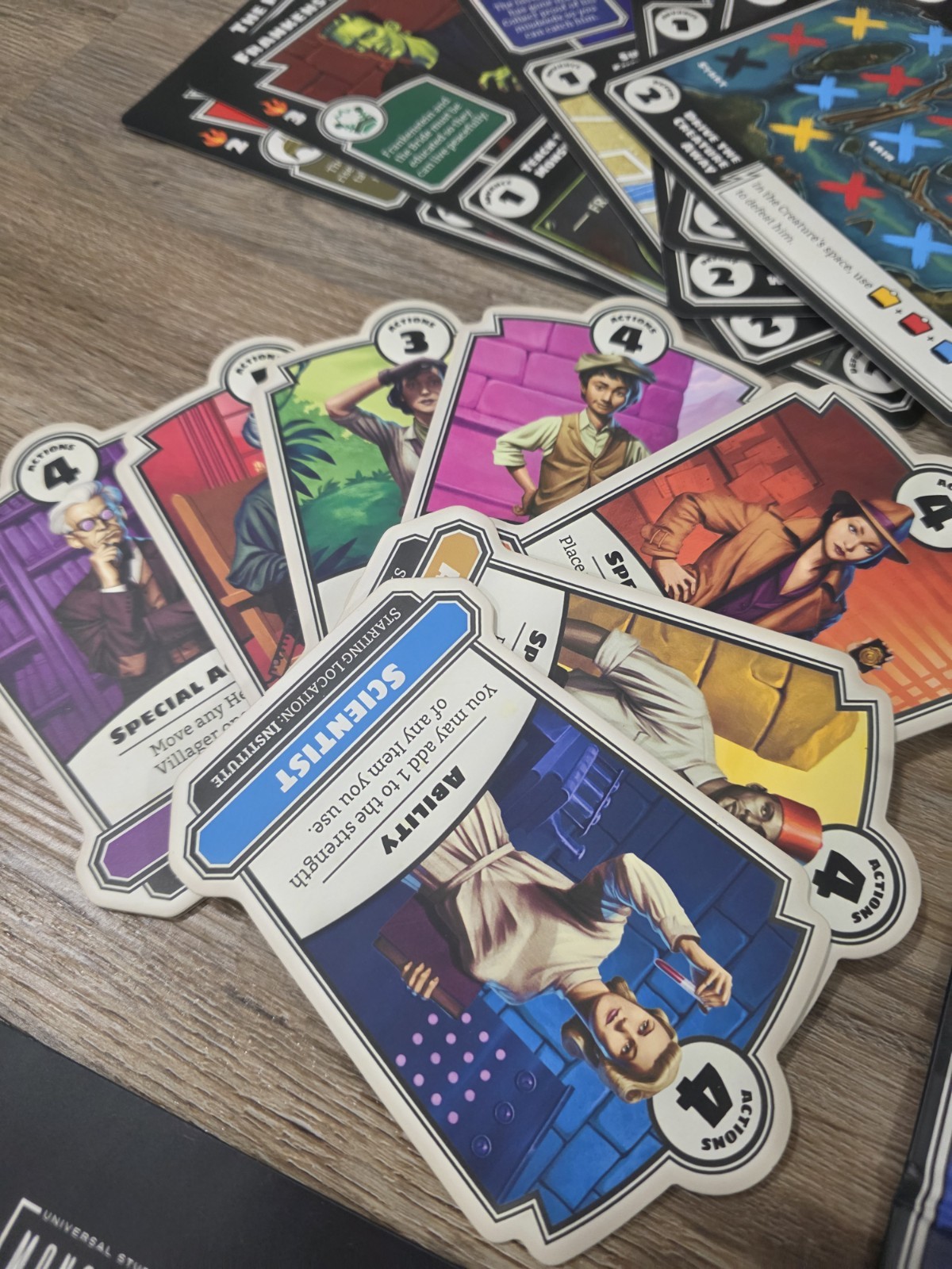 HORRIFIED board game Universal Studios monsters edition – Horror 100% Complete