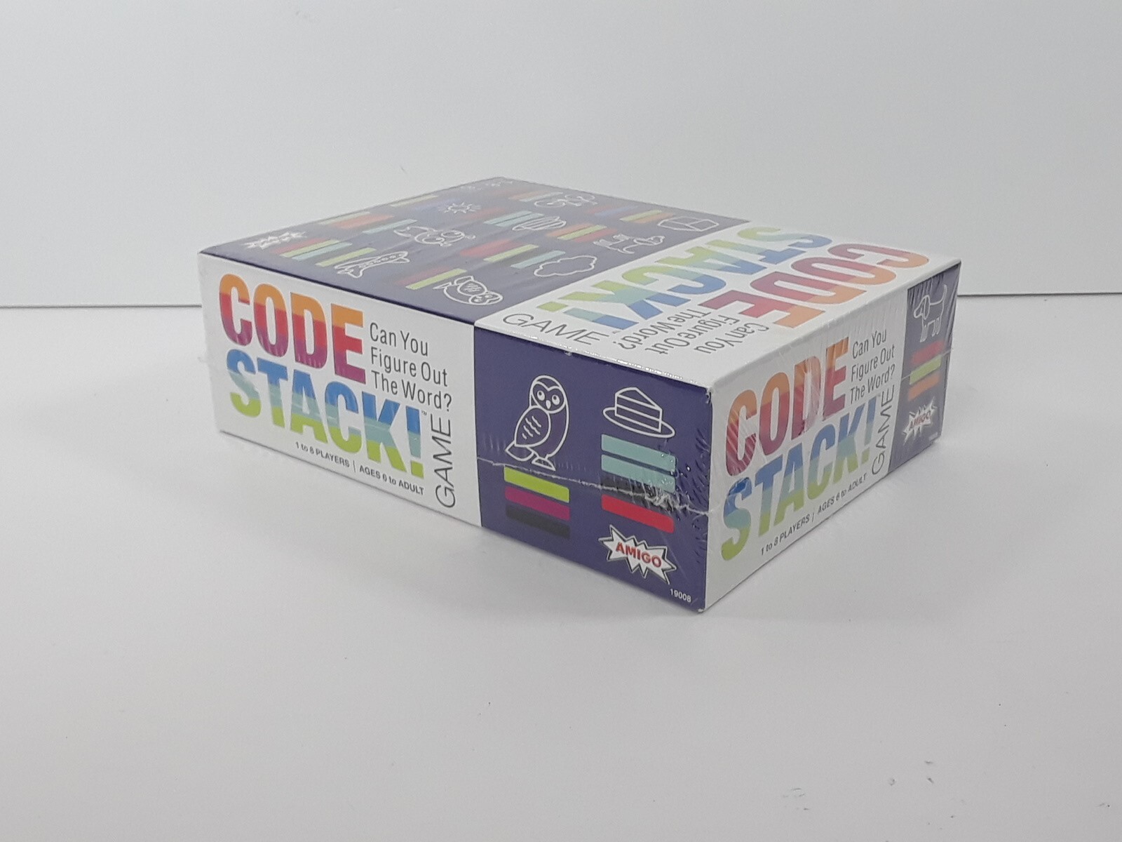 Code Stack! Word Game – Can You Figure Out The Word? by Amigo Games 2019 SEALED