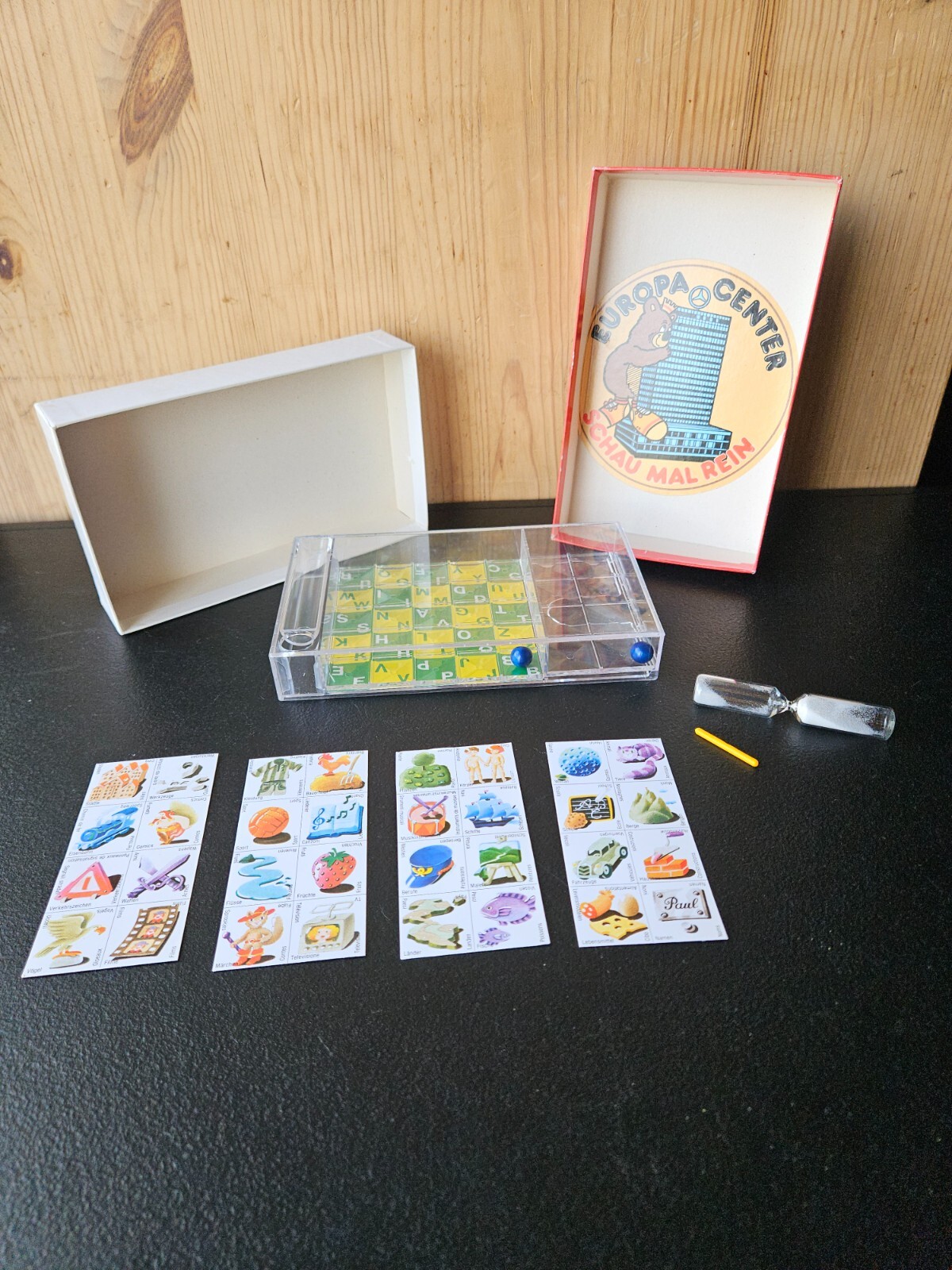 STADT/ LAND/ FLUB QUICK QUIZ GAME. SCHMIDT SPIELE MADE IN W. GERMANY