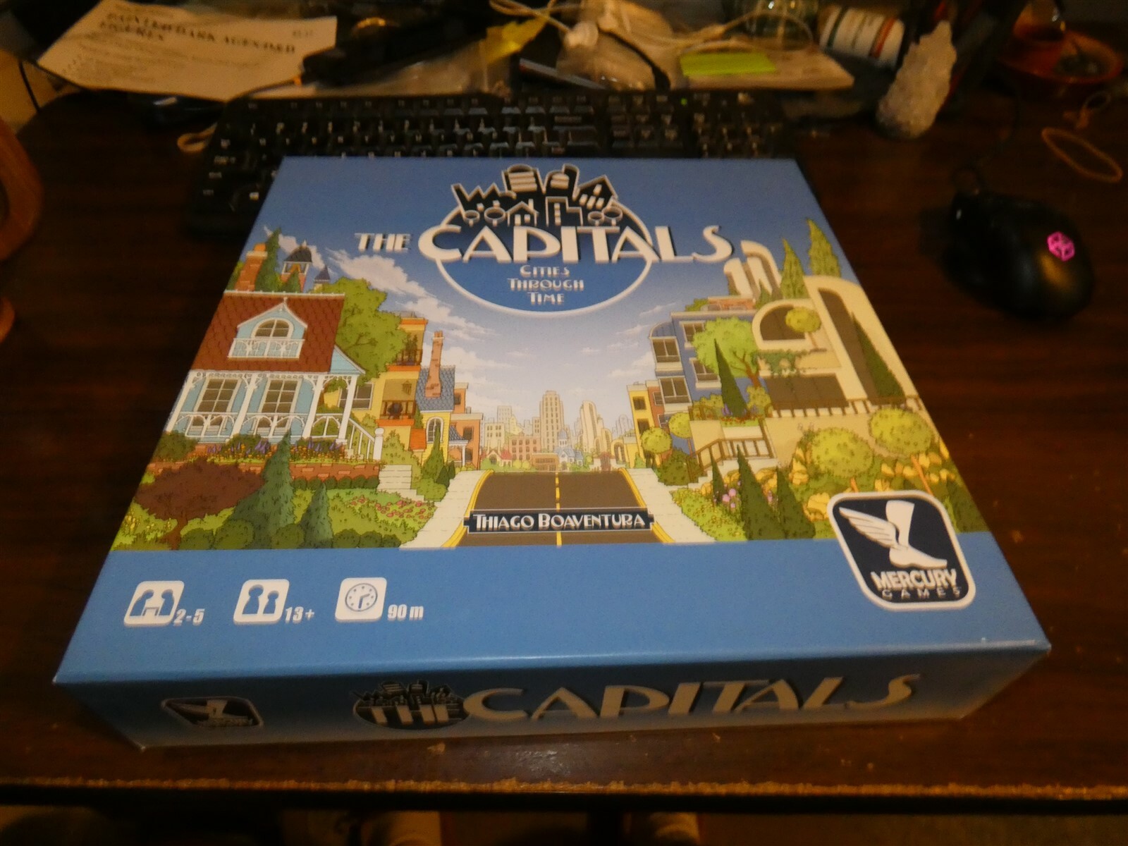 Mercury Games: The Capitals: Cities Through Time: Unpunched