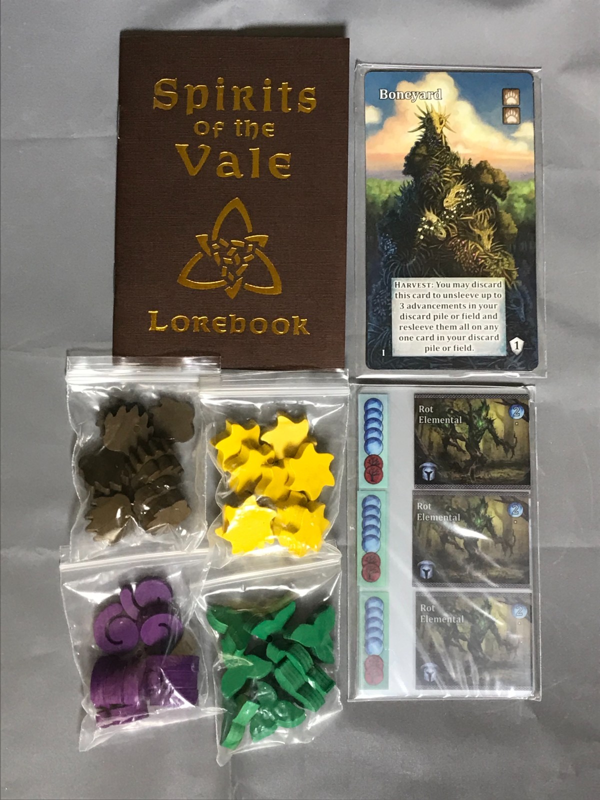 New New Mystic Vale Spirits of the Vale Event Kit Promo Set (single set w/ box)