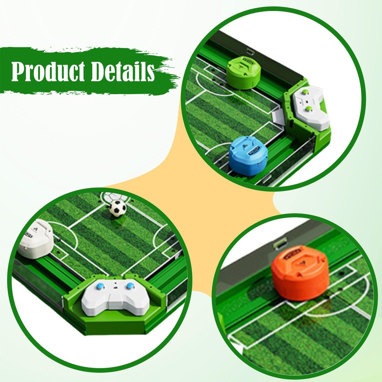 Remote Control Foosball Table Game Soccer Board Game Hand Eye Coordination Gift