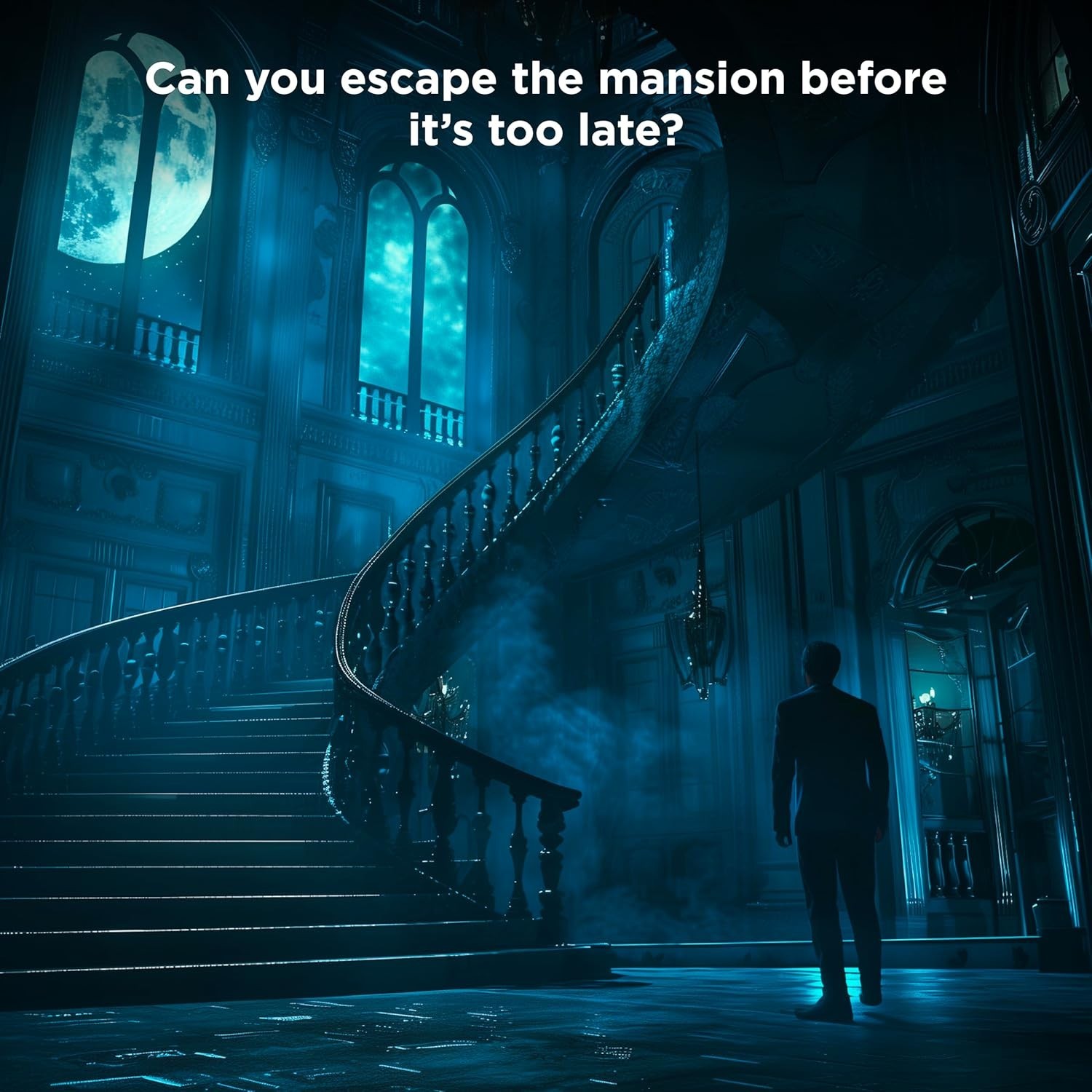 EXIT The Game The Sinister Mansion Escape Room Board Game Ages 12+ New