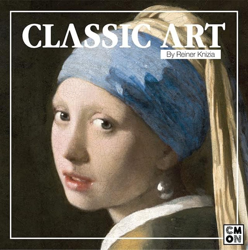 Classic Art Board Game | Art Collection Strategy Game | a Competitive Game of Pr