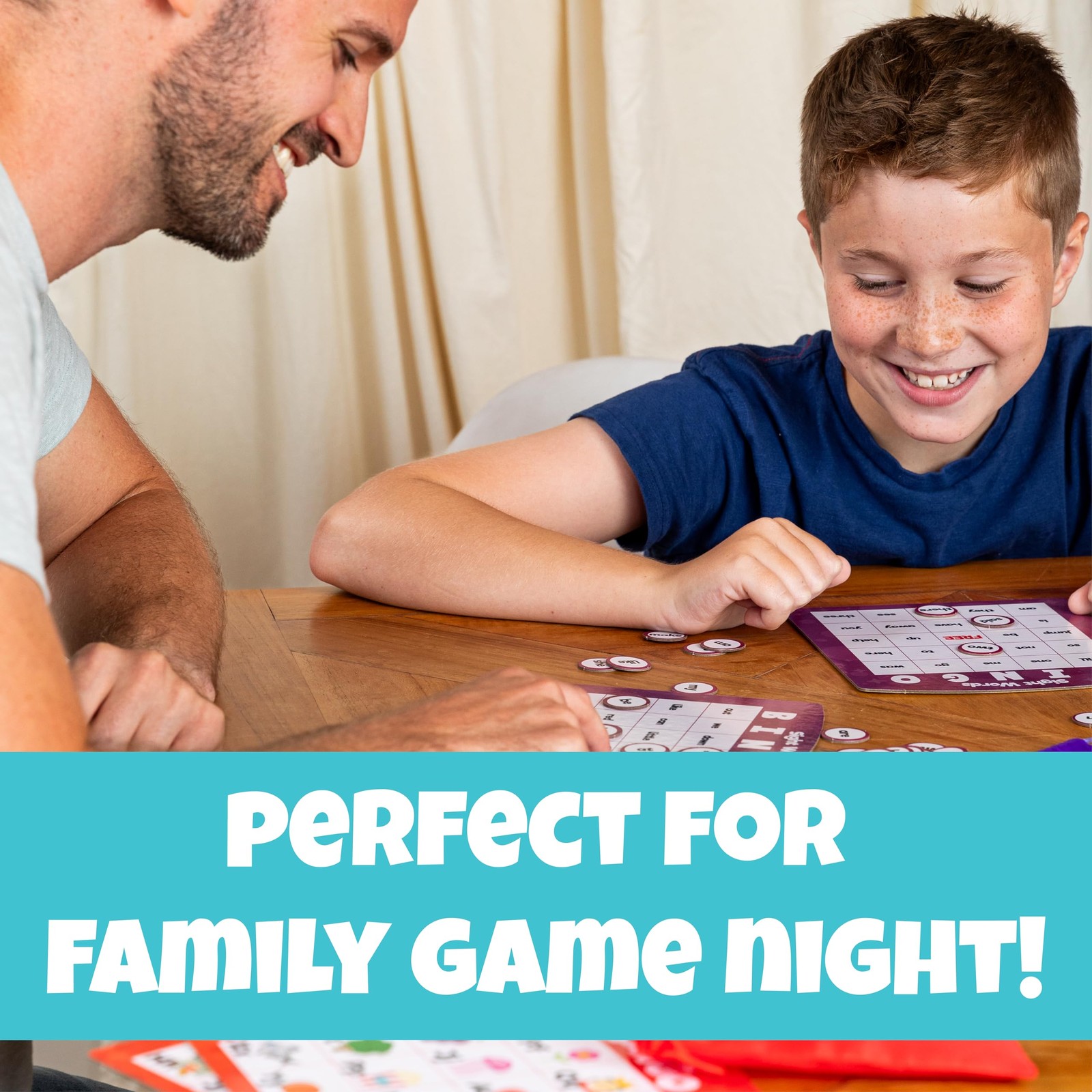 Family Bingo – Educational Bingo Game for Ages 3–6+ | Four Games in : Animals…